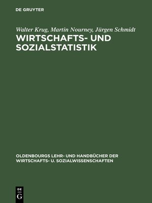 cover image of Wirtschafts- und Sozialstatistik